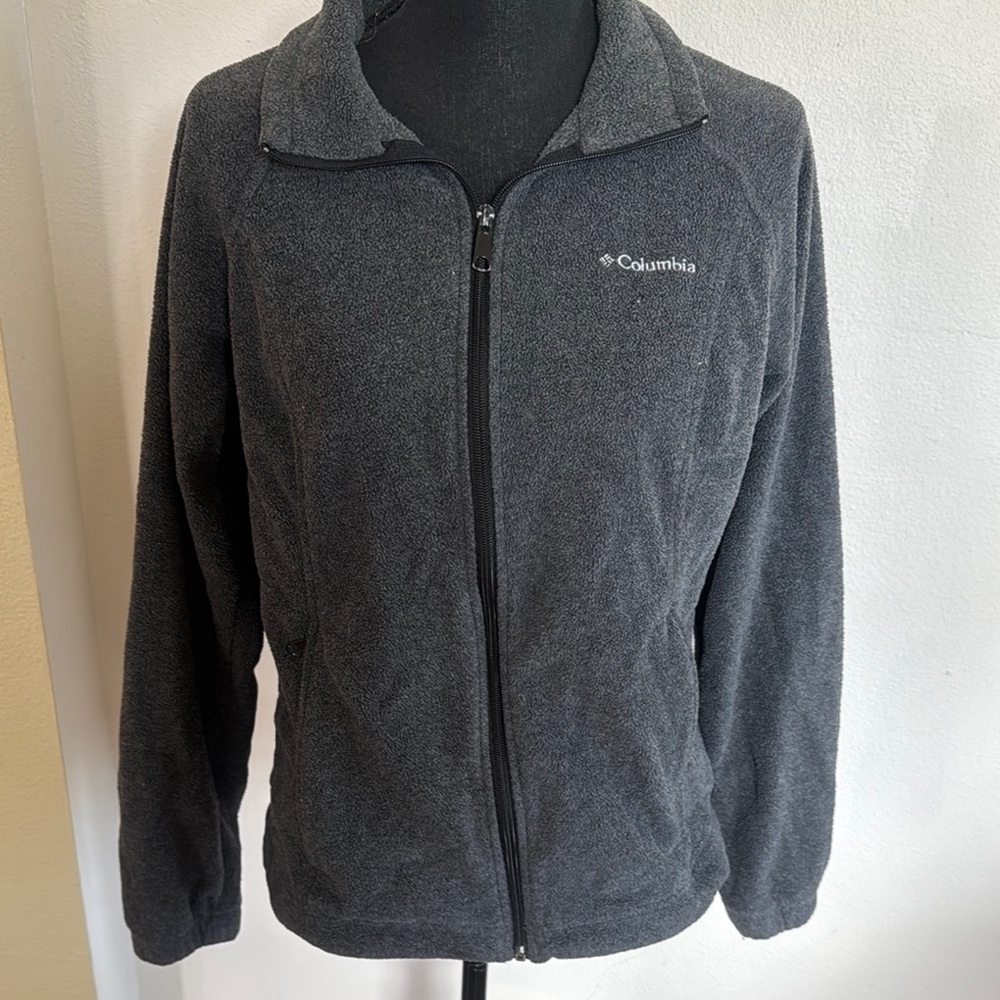 Columbia Gray Fleece Jacket
